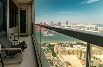 شقة - غرفة نوم - 2 حمامات للبيع في أوشن هايتس - دبي مارينا - دبي