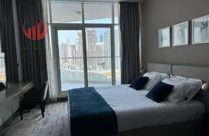 Apartment - Studio - 1 Bathroom for rent in Damac Maison Prive B - Damac Maison Prive - Business Bay - Dubai