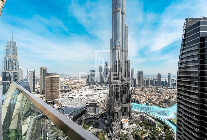 Apartment - 3 Bedrooms - 4 Bathrooms for rent in Burj Vista 1 - Burj Vista - Downtown Dubai - Dubai