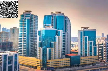 شقة - 2 غرف نوم - 2 حمامات للبيع في أورينت تاور 2 - أورينت تاور - البستان - عجمان