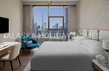 Hotel  and  Hotel Apartment - 1 Bedroom - 2 Bathrooms for rent in Intercontinental Residences Business Bay - Business Bay - Dubai
