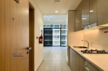Kitchen image for: Apartment - 1 Bathroom for rent in AZIZI RIviera 18 - Meydan One - Meydan - Dubai, Image 1