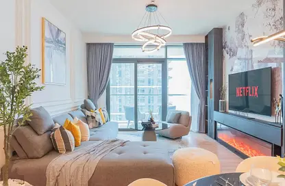 Apartment - 1 Bedroom - 1 Bathroom for sale in Marina Vista - EMAAR Beachfront - Dubai Harbour - Dubai