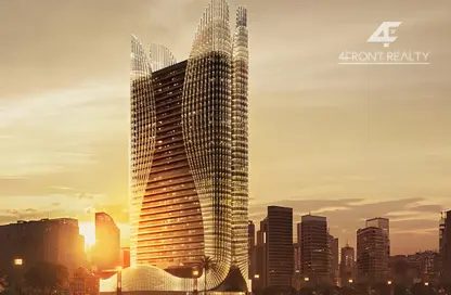 شقة - غرفة نوم - 2 حمامات للبيع في بن غاطي سكاي هول - الخليج التجاري - دبي