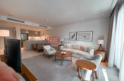 Living Room image for: Apartment - 1 Bedroom - 2 Bathrooms for rent in Vida Residence Downtown - Downtown Dubai - Dubai, Image 1