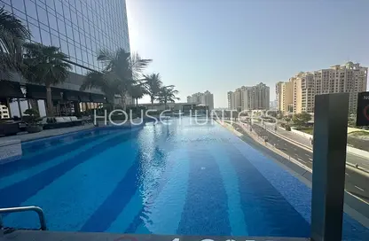 شقة - 1 حمام للايجار في برج النخيل - نخلة جميرا - دبي