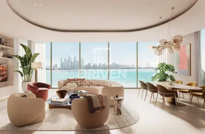 Living Room image for: Apartment - 2 Bedrooms - 4 Bathrooms for sale in Ellington Beach House - Palm Jumeirah - Dubai, Image 1