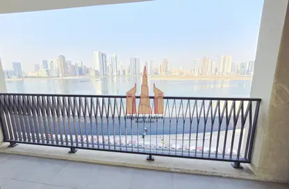 Apartment - 3 Bedrooms - 4 Bathrooms for rent in Cyan Beach Residence - Maryam Beach Residence - Maryam Island - Sharjah