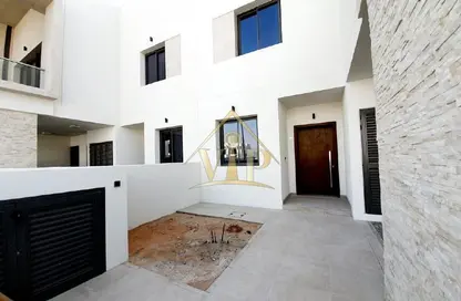 Outdoor Building image for: Townhouse - 3 Bedrooms - 4 Bathrooms for sale in Aspens - Yas Acres - Yas Island - Abu Dhabi, Image 1