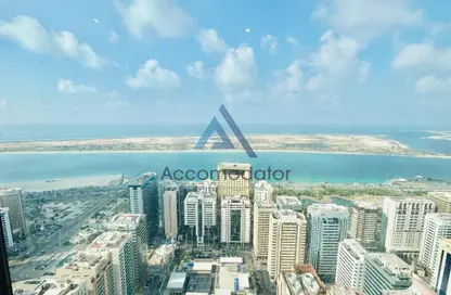 شقة - 2 غرف نوم - 3 حمامات للايجار في برج محمد بن راشد في المركز التجاري العالمي - شارع الكورنيش - أبوظبي