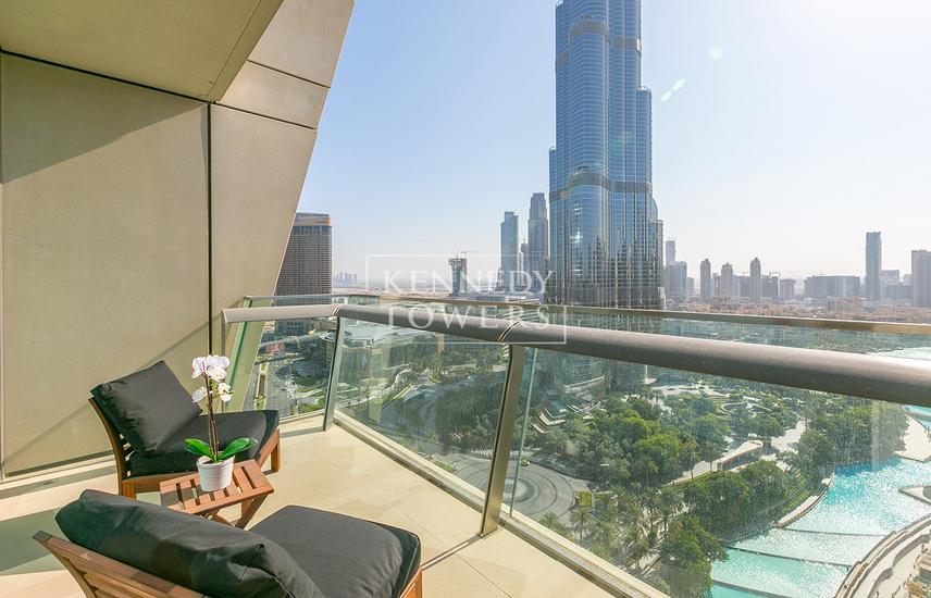 Apartment for Rent in Burj Vista 1 Burj Khalifa View Large Layout Best Location Property