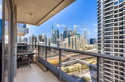 شقة - غرفة نوم - 2 حمامات للايجار في ابراج جرين ليك - (JLT) مجمع S - أبراج بحيرة الجميرا - دبي
