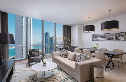 Hotel  and  Hotel Apartment - 3 Bedrooms - 4 Bathrooms for rent in Conrad Abu Dhabi Etihad Towers - Etihad Towers - Corniche Road - Abu Dhabi