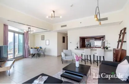 Apartment - 1 Bedroom - 2 Bathrooms for rent in Burj Views A - Burj Views - Downtown Dubai - Dubai
