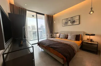 Apartment - 1 Bedroom - 2 Bathrooms for rent in The Paragon by IGO - Business Bay - Dubai