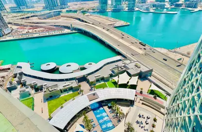 Apartment - 3 Bedrooms - 3 Bathrooms for rent in Water Front Tower B - Waterfront Residential Towers - Tourist Club Area - Abu Dhabi