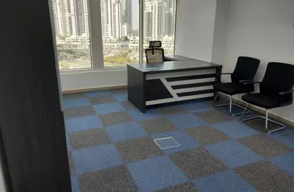 Business Centre - Studio - 2 Bathrooms for rent in Clover Bay Tower - Business Bay - Dubai