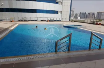 Pool image for: Apartment - 2 Bedrooms - 3 Bathrooms for rent in Al Mamzar Plaza - Al Taawun Street - Al Taawun - Sharjah, Image 1