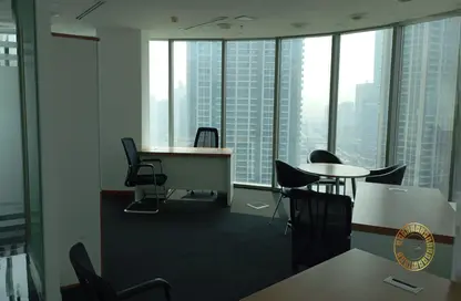 Business Centre - Studio - 2 Bathrooms for rent in The Binary Tower - Business Bay - Dubai