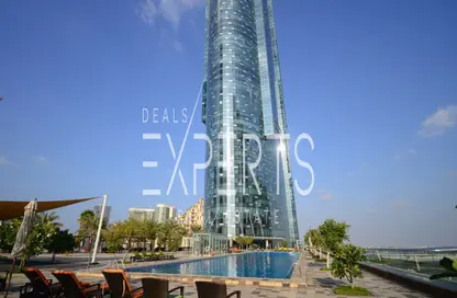 Apartment - 2 Bedrooms - 2 Bathrooms for rent in Sky Tower - Shams Abu Dhabi - Al Reem Island - Abu Dhabi