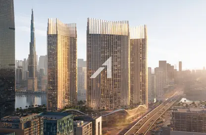 شقة - 1 حمام للبيع في برج بن غاطي سكاي رايز أ - بن غاطي سكاي رايز - الخليج التجاري - دبي