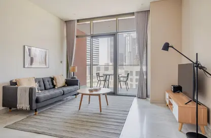 Apartment - Studio - 1 Bathroom for rent in Peninsula Five - Peninsula - Business Bay - Dubai
