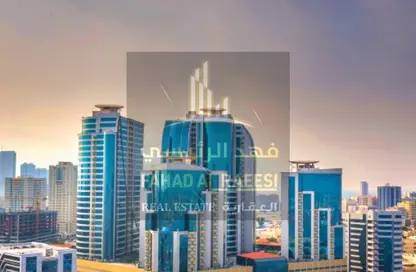 Apartment - 2 Bedrooms - 1 Bathroom for sale in Orient Tower 1 - Orient Towers - Al Bustan - Ajman