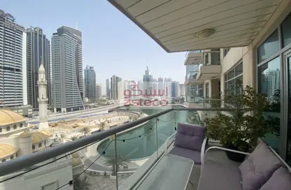Balcony image for: Apartment - 1 Bedroom - 2 Bathrooms for sale in Blakely Tower - Park Island - Dubai Marina - Dubai, Image 1