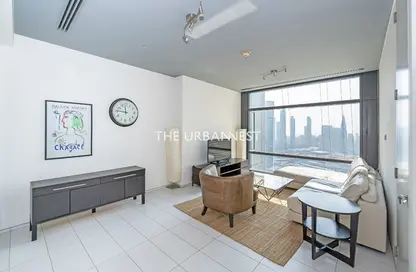 شقة - غرفة نوم - 2 حمامات للايجار في برج إندكس - مركز دبي المالي العالمي - دبي