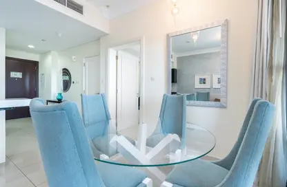 شقة - غرفة نوم - 2 حمامات للايجار في ذا سيجنتشر - برج خليفة - وسط مدينة دبي - دبي