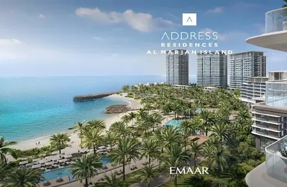 Water View image for: Apartment - 3 Bedrooms - 3 Bathrooms for sale in Address Residences - Al Marjan Island - Ras Al Khaimah, Image 1