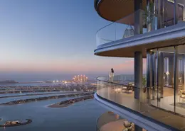 Water View image for: Apartment - 1 Bedroom - 2 Bathrooms for sale in Bayview - EMAAR Beachfront - Dubai Harbour - Dubai, Image 1