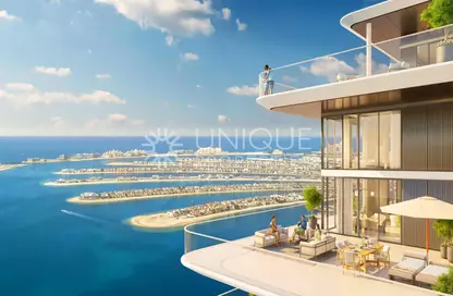 Apartment - 1 Bedroom - 2 Bathrooms for sale in The Bristol - EMAAR Beachfront - Dubai Harbour - Dubai