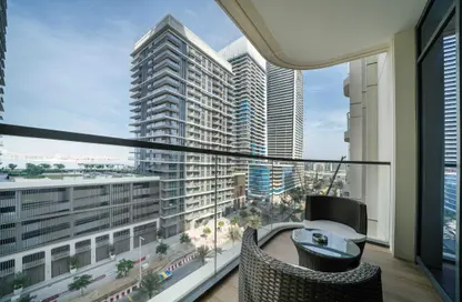 Apartment - 1 Bedroom - 1 Bathroom for rent in Marina Vista - EMAAR Beachfront - Dubai Harbour - Dubai