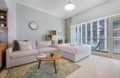 Apartment - Studio - 1 Bathroom for rent in Burj Al Nujoom - Downtown Dubai - Dubai
