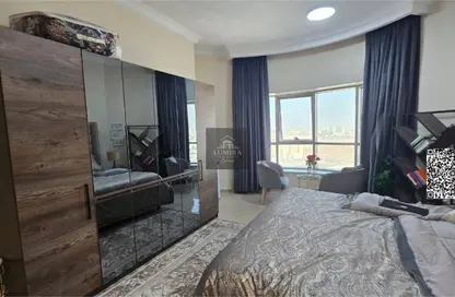 Apartment - 3 Bedrooms - 4 Bathrooms for sale in Conquer Tower - Sheikh Maktoum Bin Rashid Street - Ajman