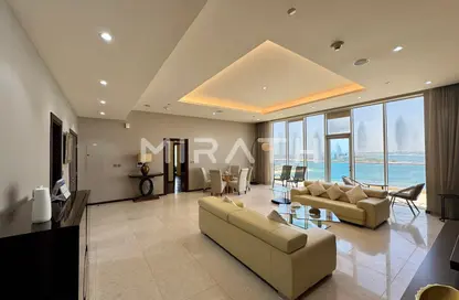 Apartment - 3 Bedrooms - 4 Bathrooms for rent in Tanzanite - Tiara Residences - Palm Jumeirah - Dubai