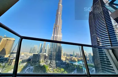 شقة - غرفة نوم - 2 حمامات للايجار في برج فيستا - برج فيستا - دبي وسط المدينة - دبي