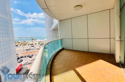 Duplex - 3 Bedrooms - 5 Bathrooms for rent in Bel Ghailam Tower - Corniche Road - Abu Dhabi