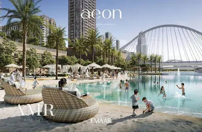 Pool image for: Apartment - 3 Bedrooms - 4 Bathrooms for sale in Aeon Tower 1 - Aeon - Dubai Creek Harbour (The Lagoons) - Dubai, Image 1