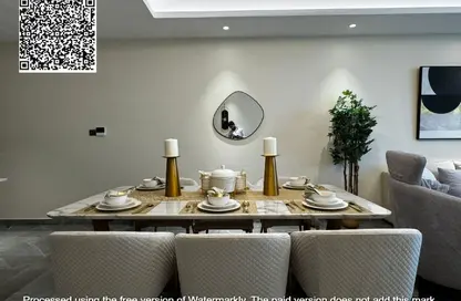 Apartment - 1 Bedroom - 2 Bathrooms for sale in Ajman Creek Towers - Al Rashidiya 1 - Al Rashidiya - Ajman
