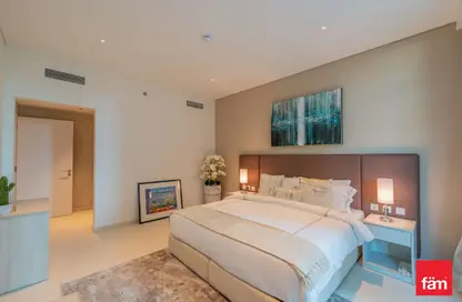 Room / Bedroom image for: Apartment - 2 Bedrooms - 2 Bathrooms for sale in Seven Palm - Palm Jumeirah - Dubai, Image 1