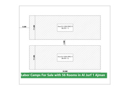 Labor Camp with 56 Rooms + Land in Al jurf 1 Ajman
