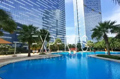 Apartment - 1 Bedroom - 2 Bathrooms for rent in The Gate Tower 3 - Shams Abu Dhabi - Al Reem Island - Abu Dhabi