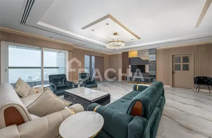 Apartment - 4 Bedrooms - 6 Bathrooms for rent in Elite Residence - Dubai Marina - Dubai