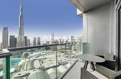 Balcony image for: Apartment - 3 Bedrooms - 5 Bathrooms for rent in The Address Residence Fountain Views 2 - The Address Residence Fountain Views - Downtown Dubai - Dubai, Image 1