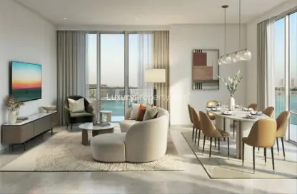Apartment - 2 Bedrooms - 2 Bathrooms for sale in Beachgate by Address - EMAAR Beachfront - Dubai Harbour - Dubai