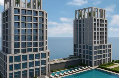 Apartment - 1 Bedroom - 2 Bathrooms for sale in Ajman Corniche Residences - Ajman Corniche Road - Ajman