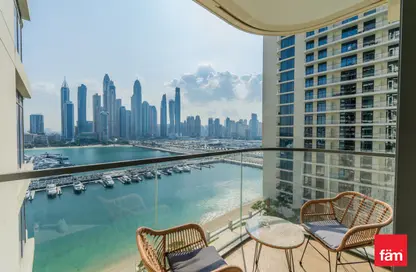 Pool image for: Apartment - 2 Bedrooms - 2 Bathrooms for sale in Marina Vista - EMAAR Beachfront - Dubai Harbour - Dubai, Image 1