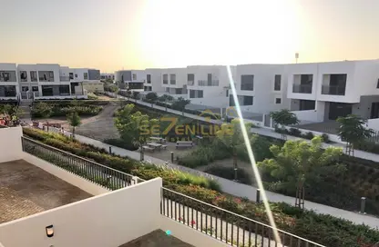 Outdoor Building image for: Villa - 3 Bedrooms - 4 Bathrooms for rent in Maple 3 - Maple at Dubai Hills Estate - Dubai Hills Estate - Dubai, Image 1